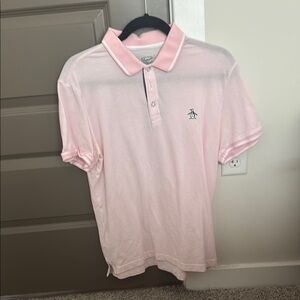 Original Penguin Pink Polo Shirt Classic Style